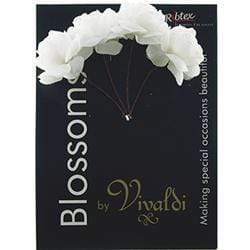 AussieSuperStore Art & Craft Essentials White Rose 4 Head with Glitter (in 2 colors) Rose 4 Head with Glitter | Artificial Craft Flower Party Decoration 9323823196721 FL17005